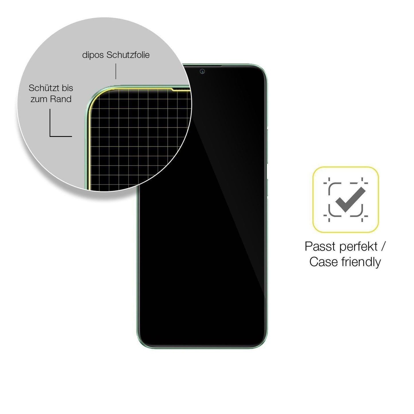 2x 3D Full Cover Schutzfolie für Realme C11 (6)