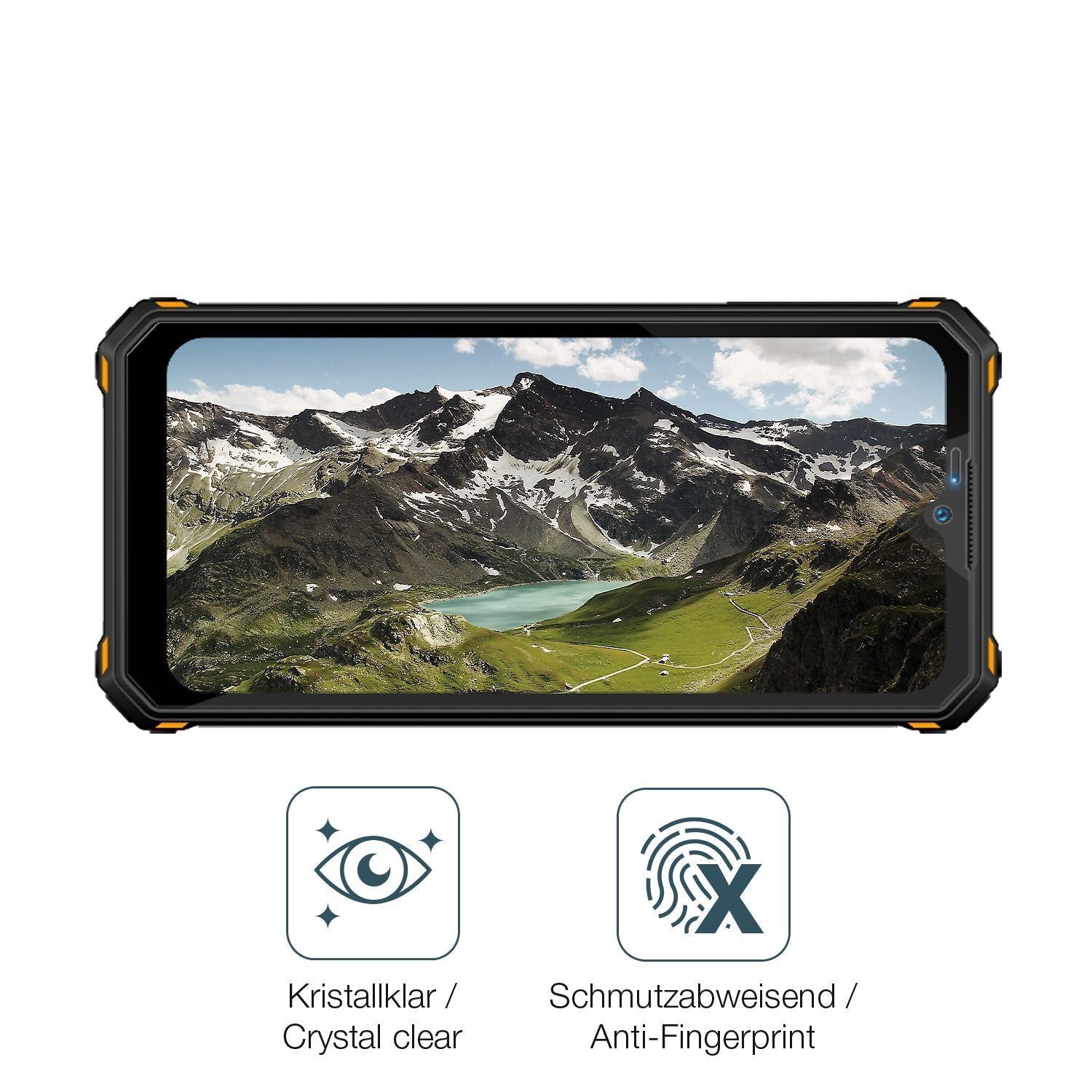 1x 9H Schutzfolie für Oukitel WP15 Panzerfolie (5)