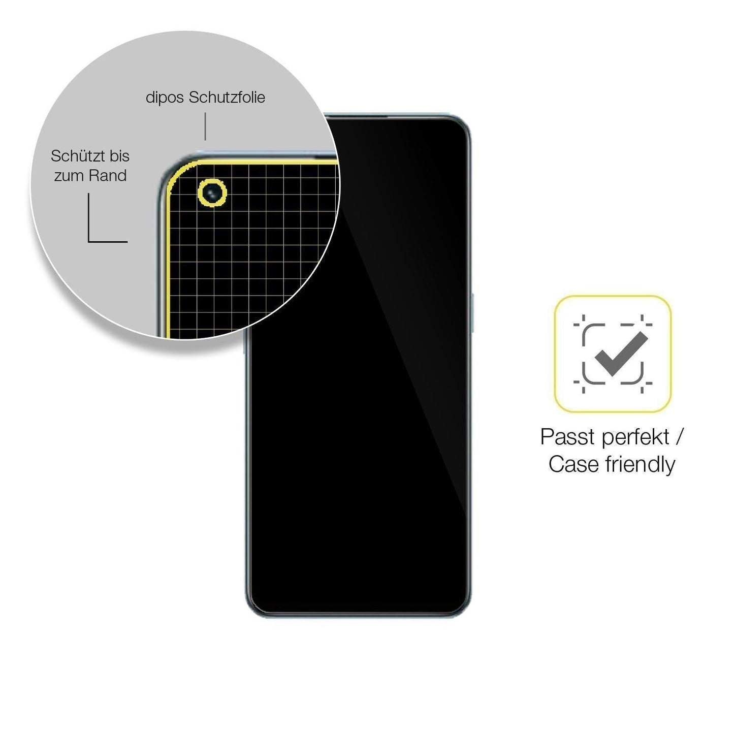 2x 3D Full Cover Schutzfolie für Realme 9 Pro Plus (6)
