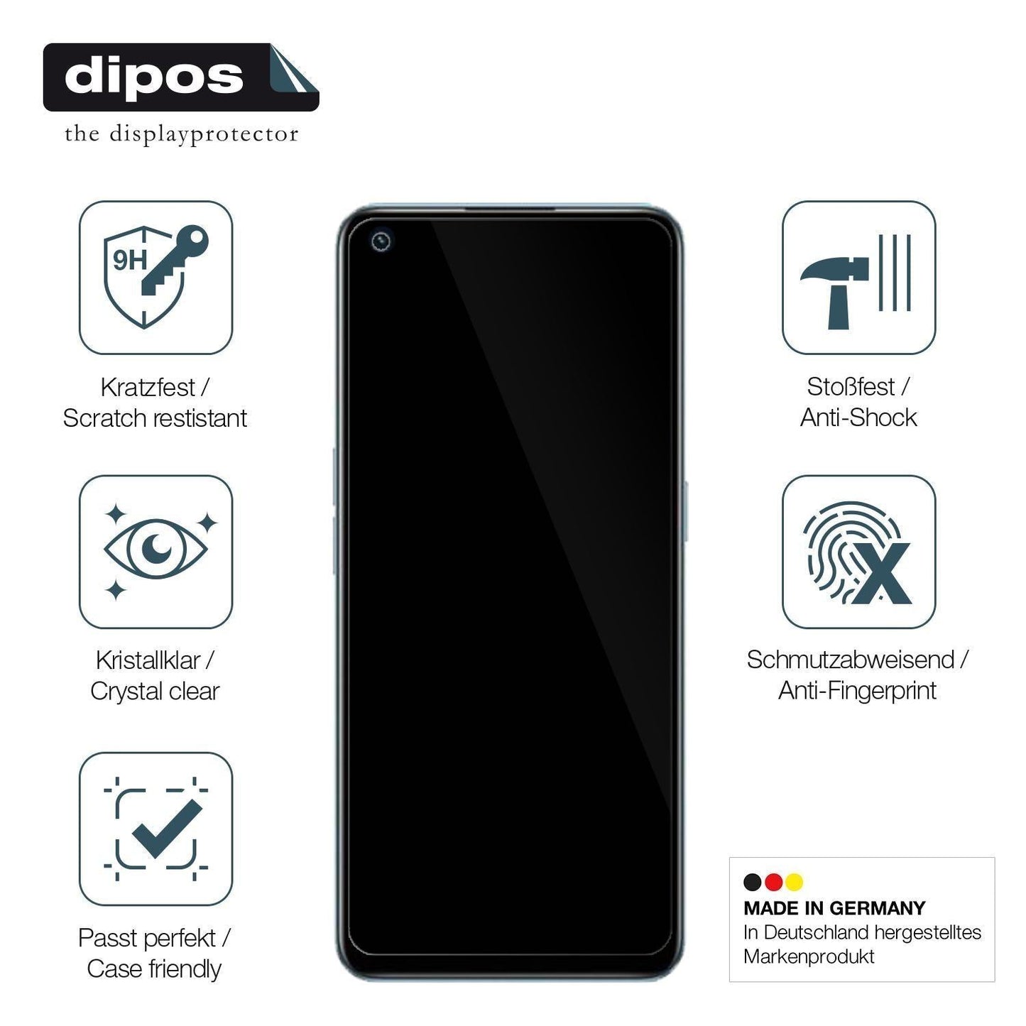 2x 9H Schutzfolie für Realme 9 Pro Plus Panzerfoli (7)