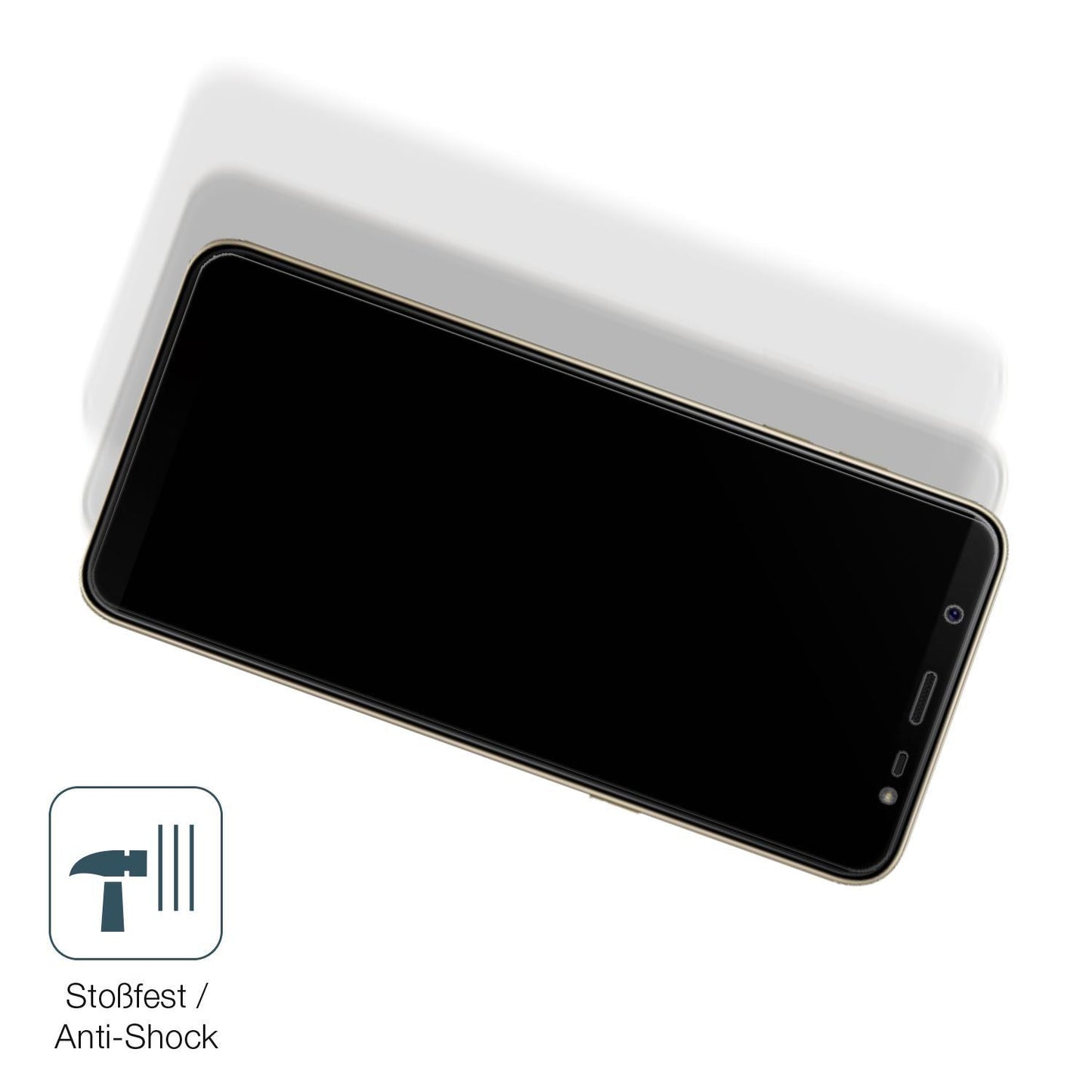 1x 9H Schutzfolie matt für Samsung Galaxy J8 Panze (4)