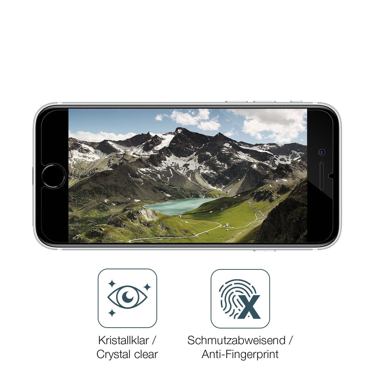 1x 9H Schutzfolie für Apple iPhone SE (2022) Panze (5)
