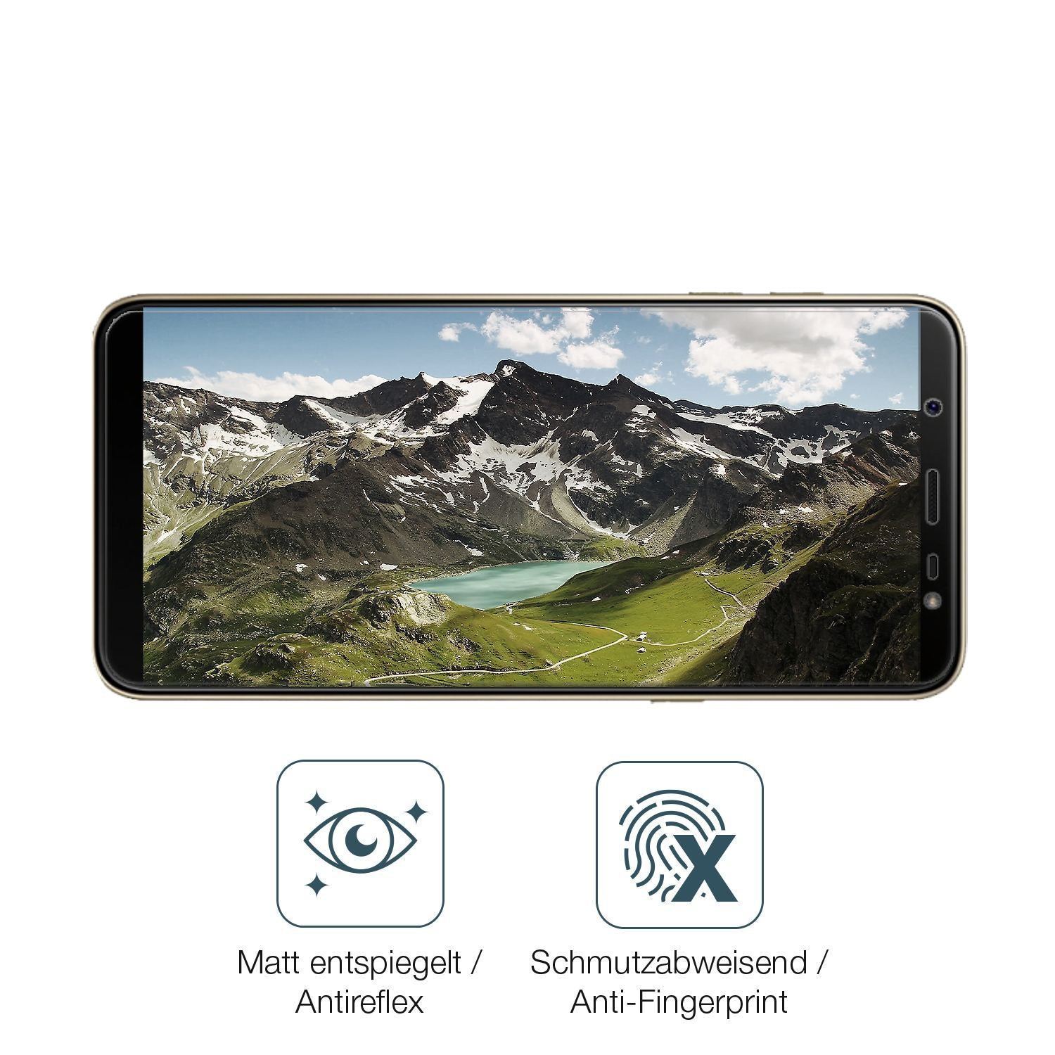 2x 9H Schutzfolie matt für Samsung Galaxy J8 Panze (5)