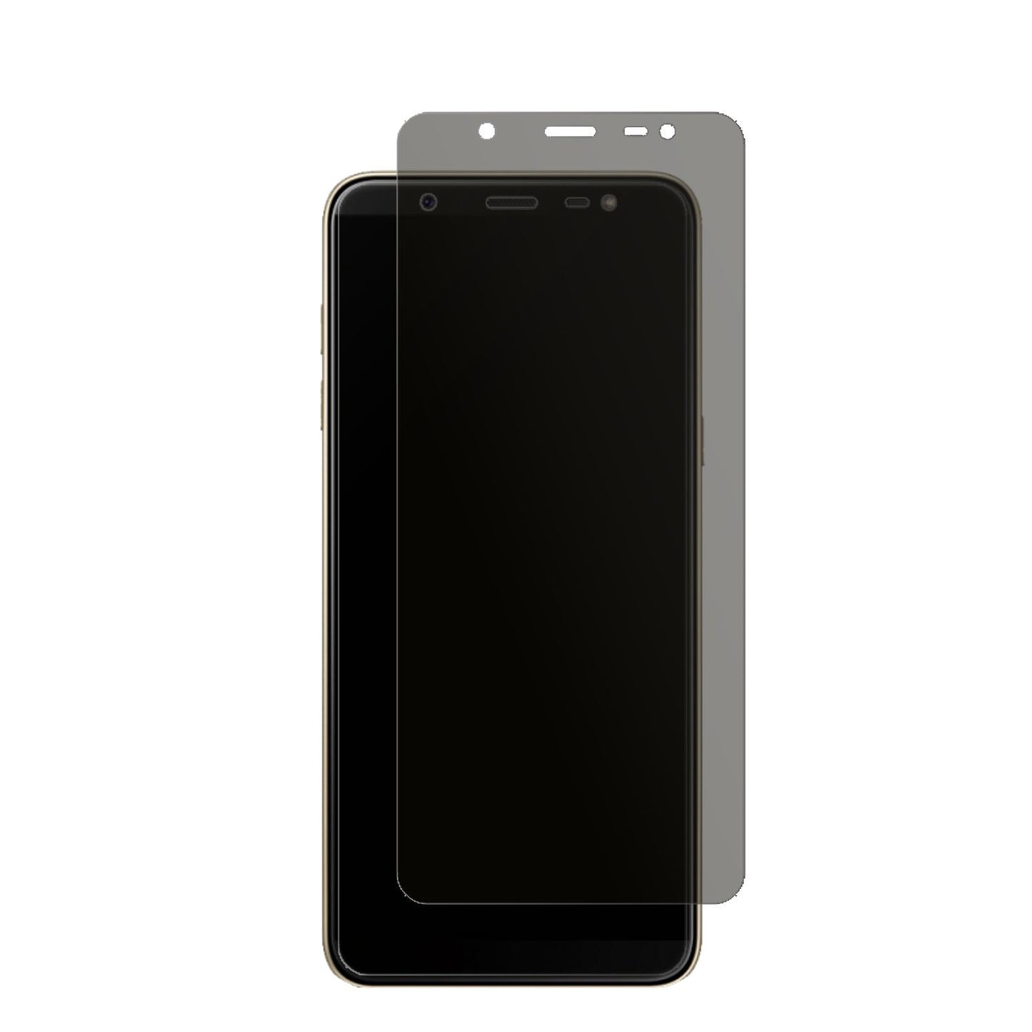 Blickschutzfolie für Samsung Galaxy J8 matt Schutz (2)