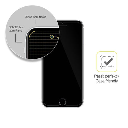 3x 3D Full Cover Schutzfolie für Apple iPhone SE ( (6)