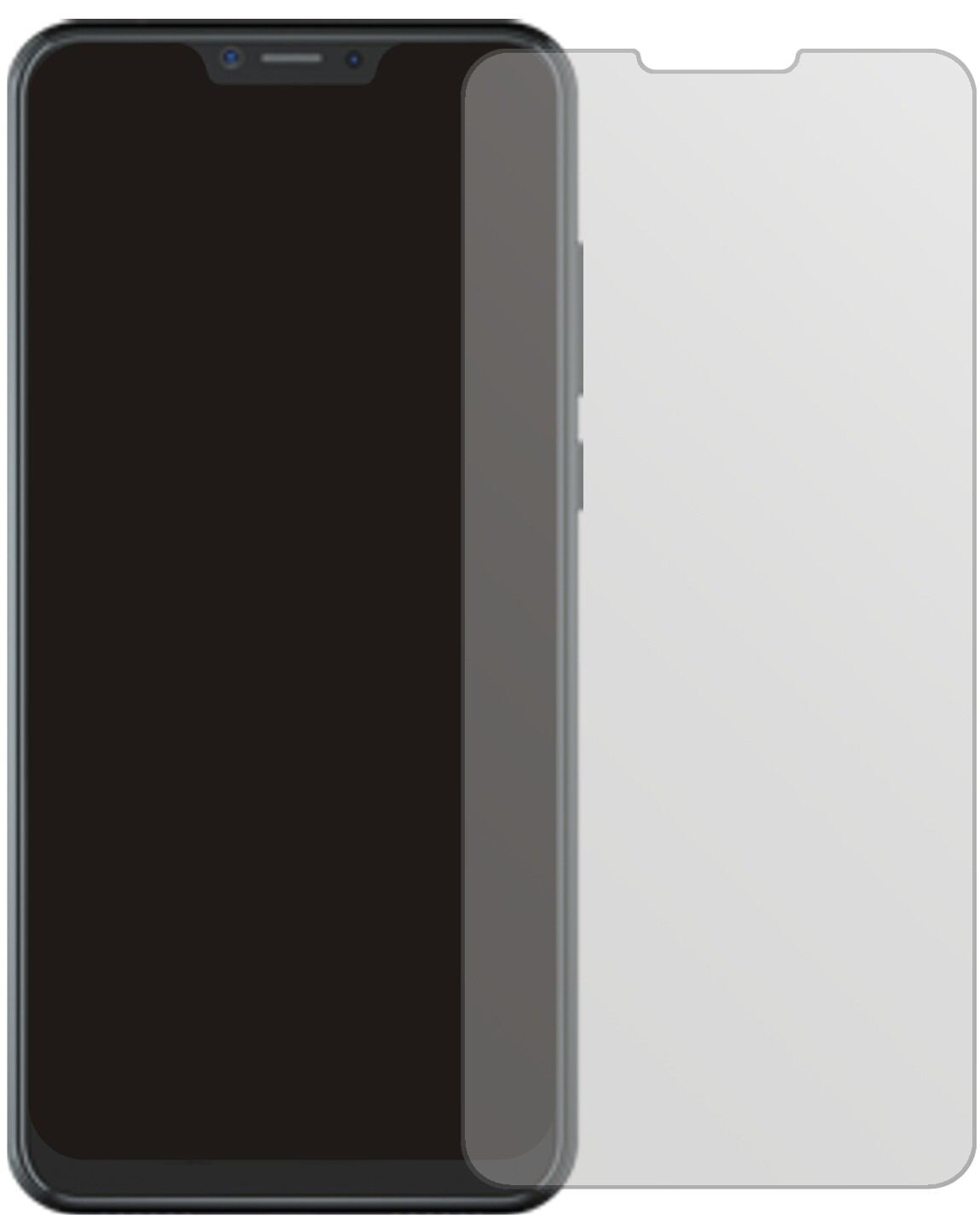 2x Schutzfolie matt für Cubot C20 Display-Schutzfo (2)