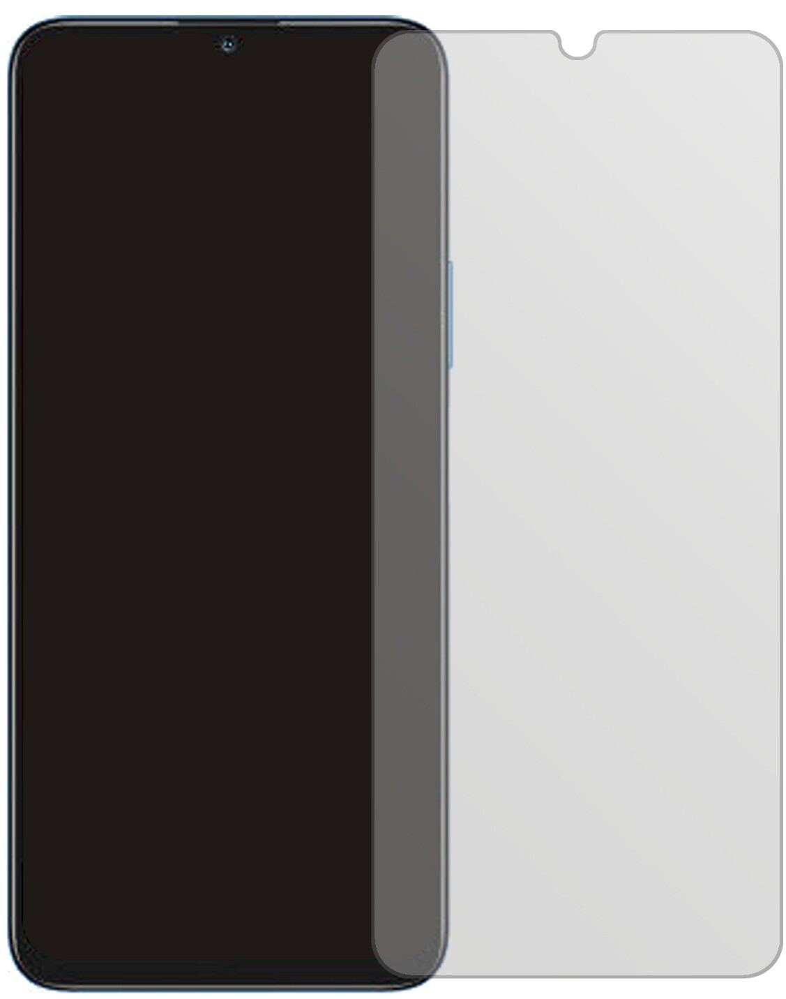 2x Schutzfolie matt für Honor Play 30 Plus Display (2)