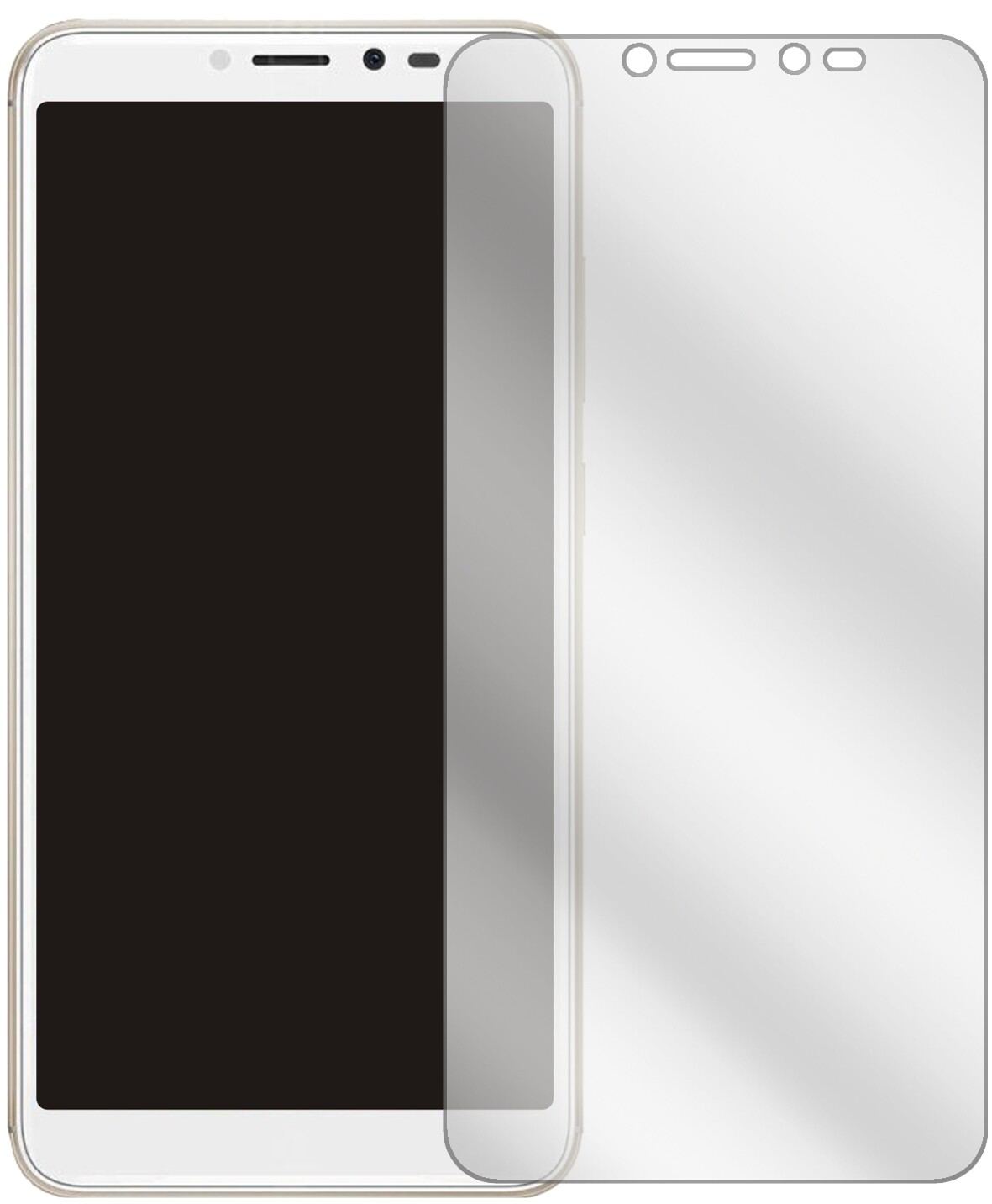 6x Schutzfolie klar für Wiko Sunny 4 Plus Display- (2)