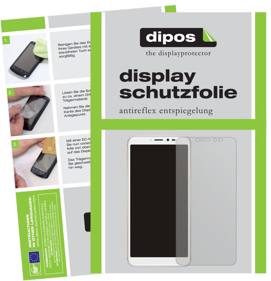 2x Schutzfolie matt für Wiko Sunny 4 Plus Display- (1)