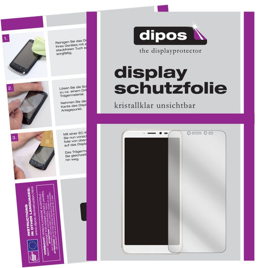 2x Schutzfolie klar für Wiko Sunny 4 Plus Display- (1)