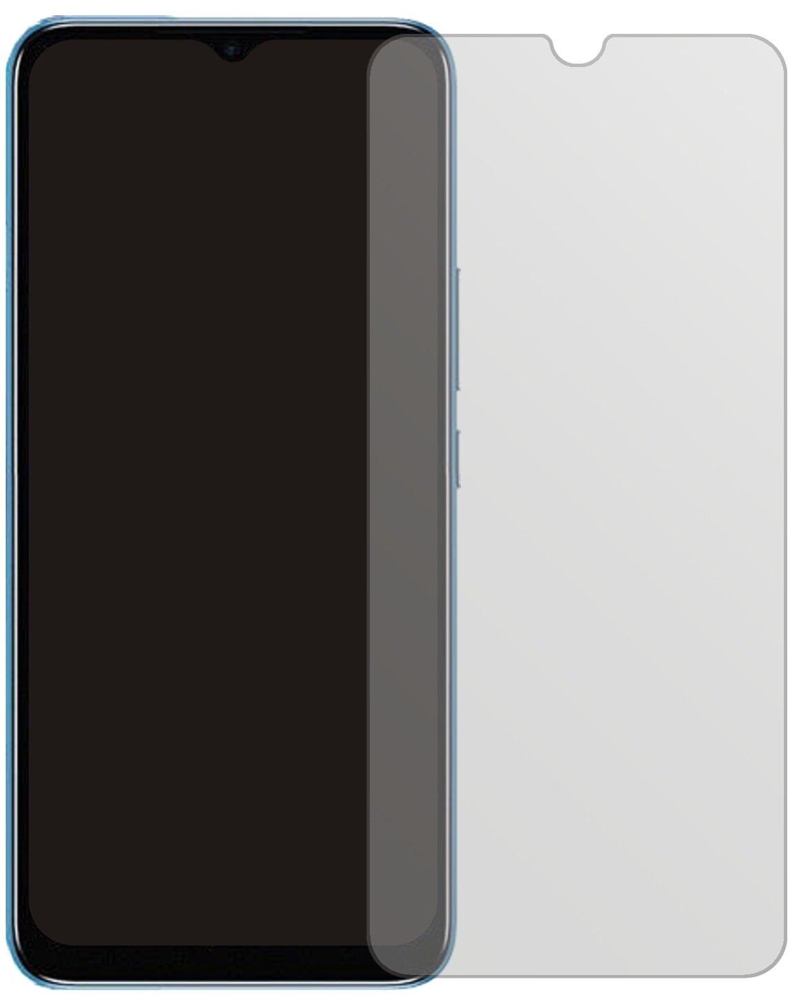 2x Schutzfolie matt für Infinix Smart 6 Display-Sc (2)