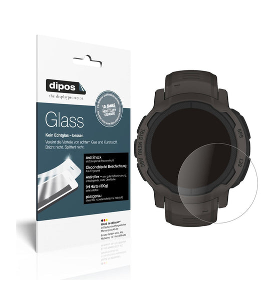 1x 9H Schutzfolie matt für Garmin Instinct 2 (40mm (1)