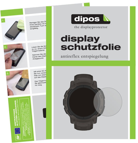6x Schutzfolie matt für Garmin Instinct 2 (40mm) D (1)