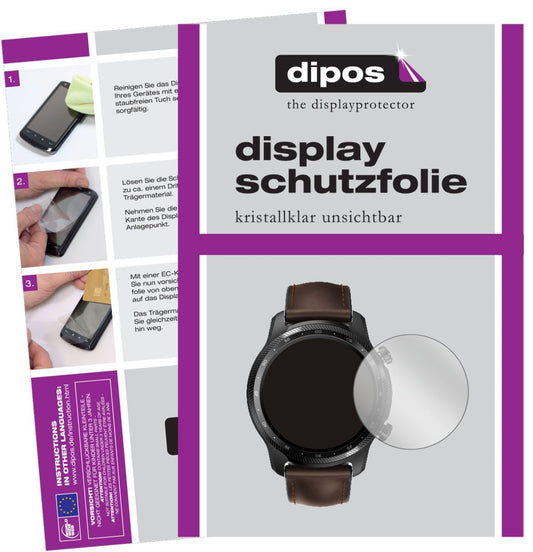 1x Schutzfolie klar für TicWatch Pro X Display-Sch (1)