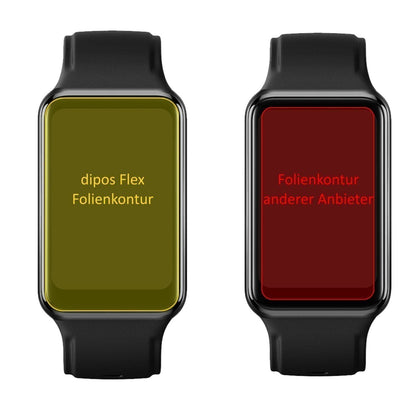 3x 3D Full Cover Schutzfolie für Oppo Watch Free (2)