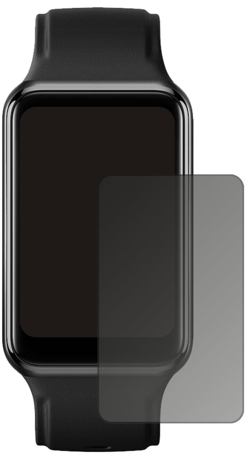 Blickschutzfolie für Oppo Watch Free matt Schutzfo (2)
