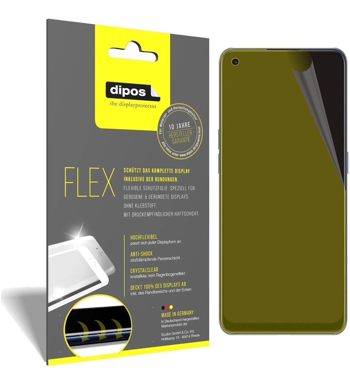 2x 3D Full Cover Schutzfolie für Oppo Reno 7 SE (1)