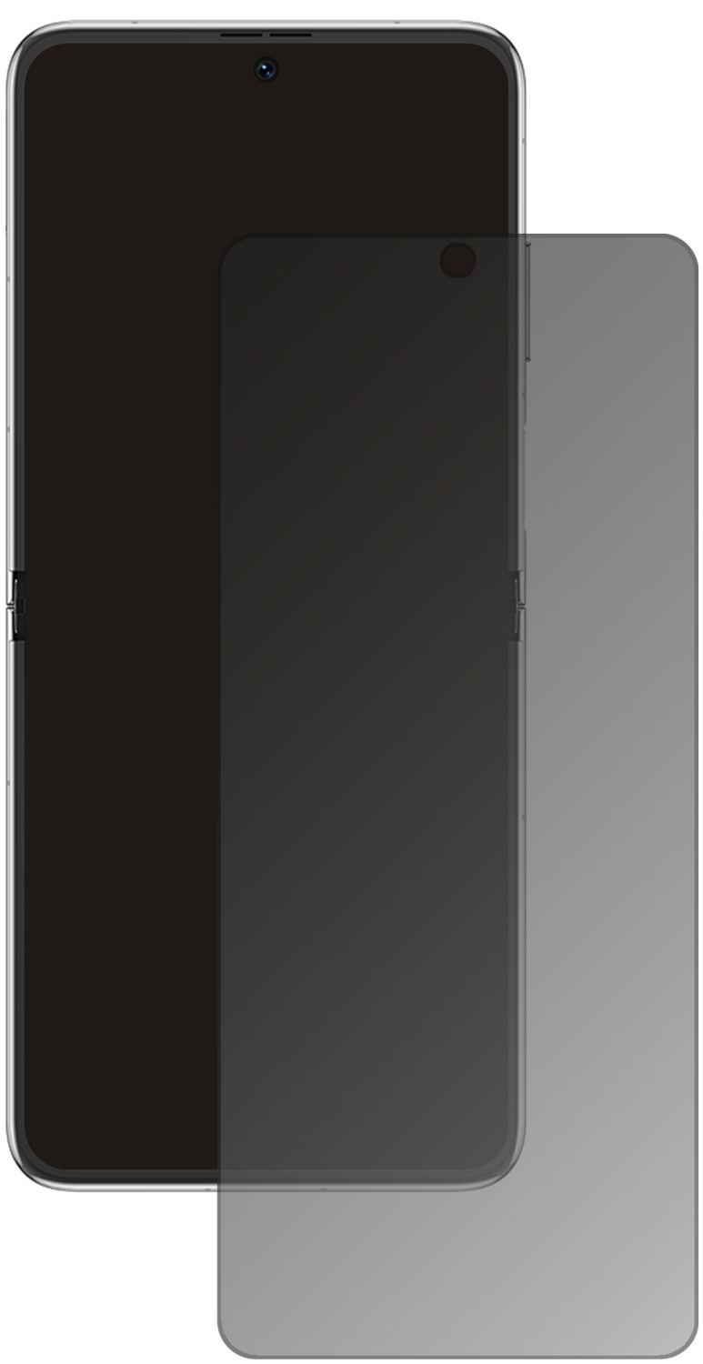 Blickschutzfolie für Huawei P50 Pocket matt Schutz (2)