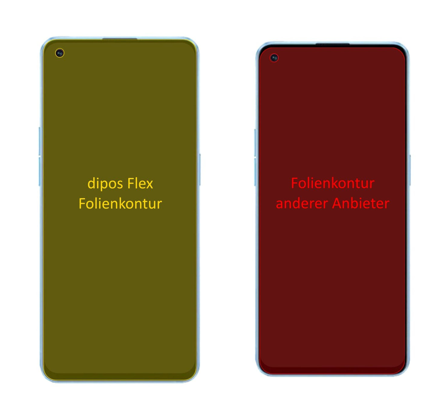3x 3D Full Cover Schutzfolie für Oppo Reno 7 Pro (2)