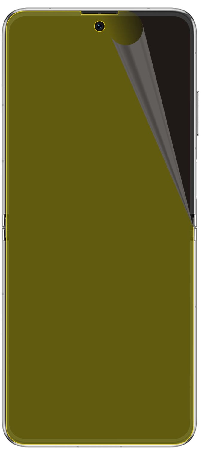 3x 3D Full Cover Schutzfolie für Huawei P50 Pocket (3)