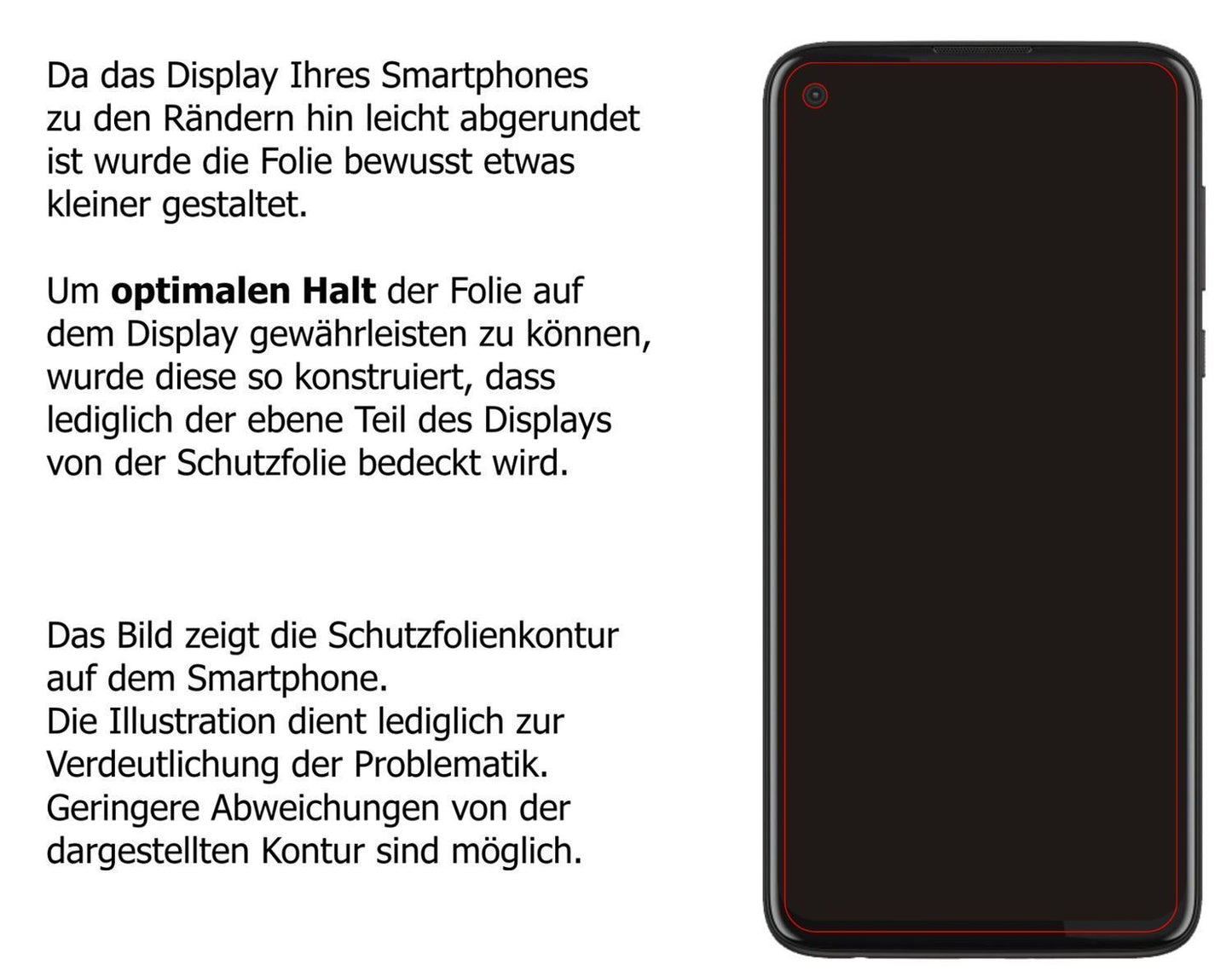 Blickschutzfolie für Motorola Moto G8 Power matt S (5)