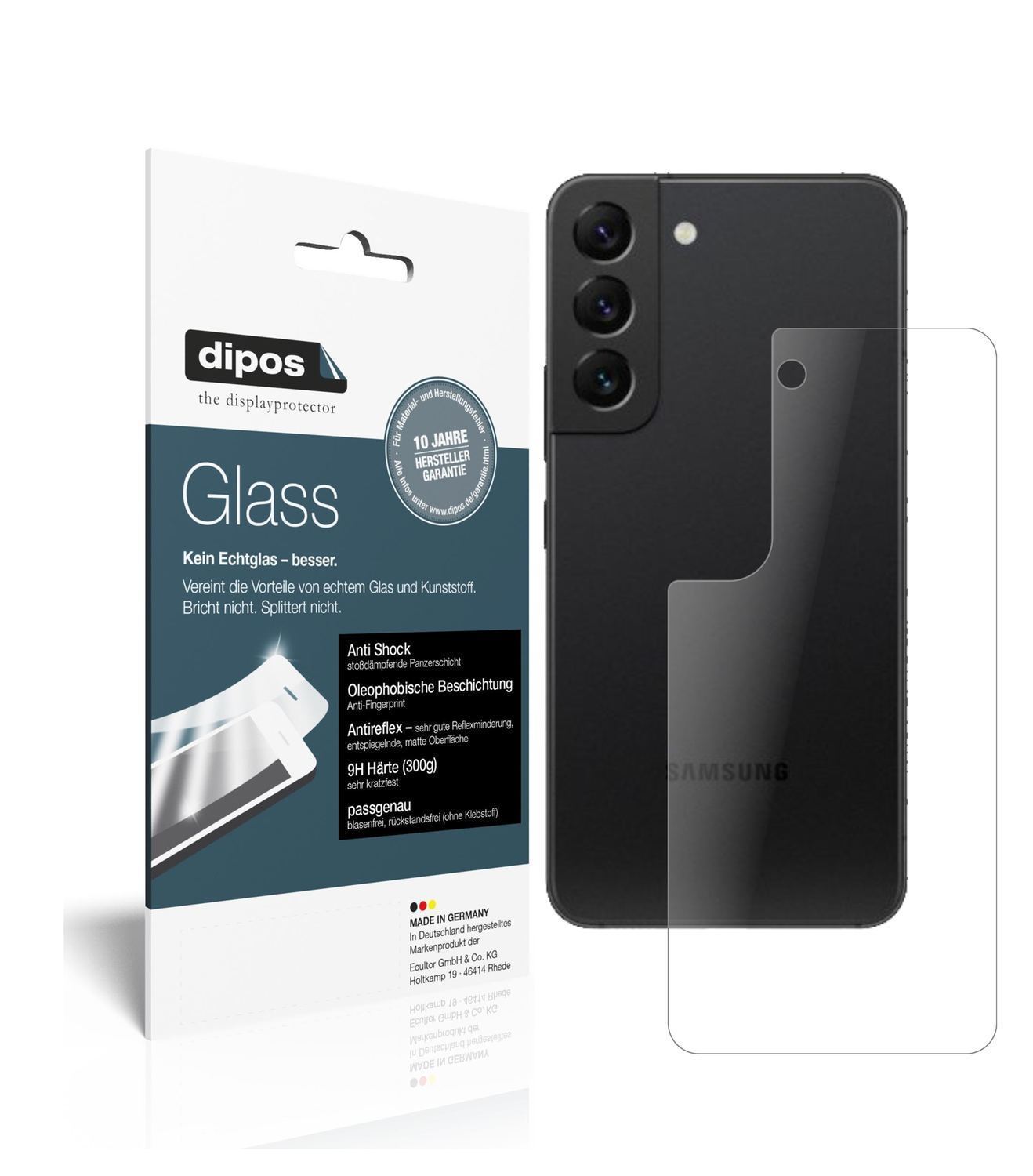 1x 9H Schutzfolie matt für Samsung Galaxy S22 Plus (1)