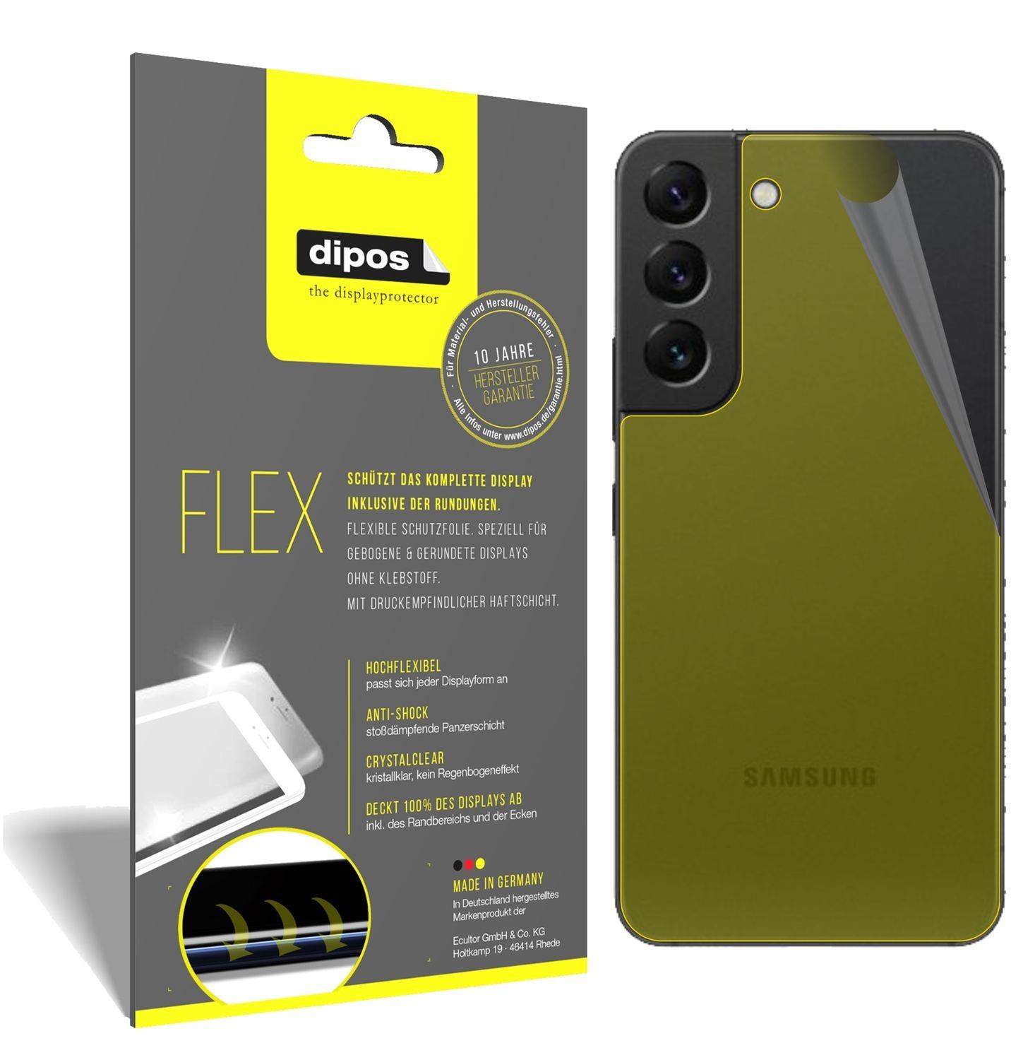 2x 3D Full Cover Schutzfolie für Samsung Galaxy S2 (1)