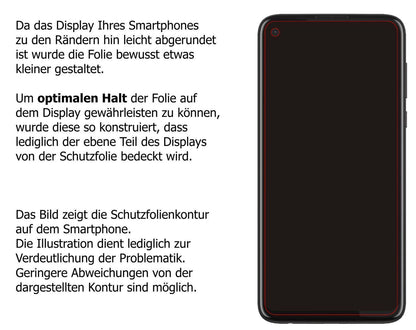 Blickschutzfolie für Motorola Moto G8 Power matt S (5)