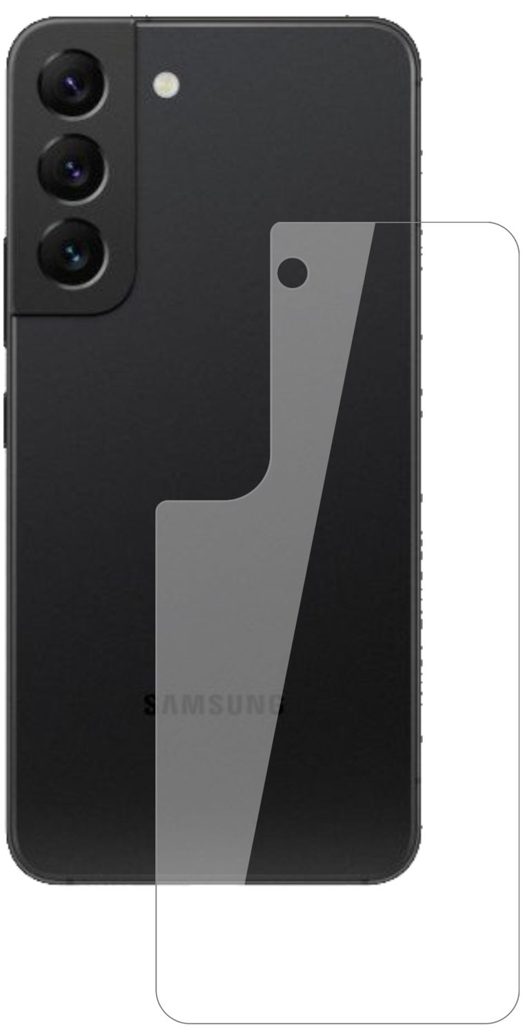 2x 9H Schutzfolie für Samsung Galaxy S22 Plus Rück (2)