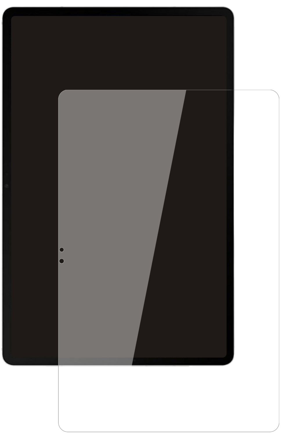 1x 9H Schutzfolie für Samsung Galaxy Tab S8 Plus P (2)