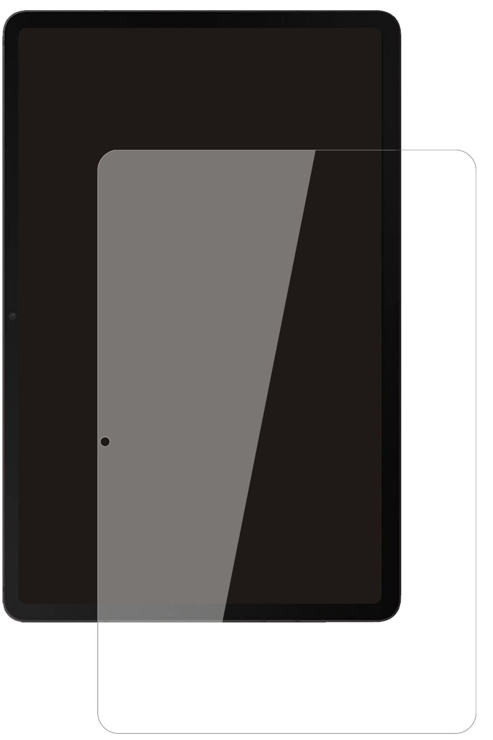 2x 9H Schutzfolie für Samsung Galaxy Tab S8 Panzer (2)