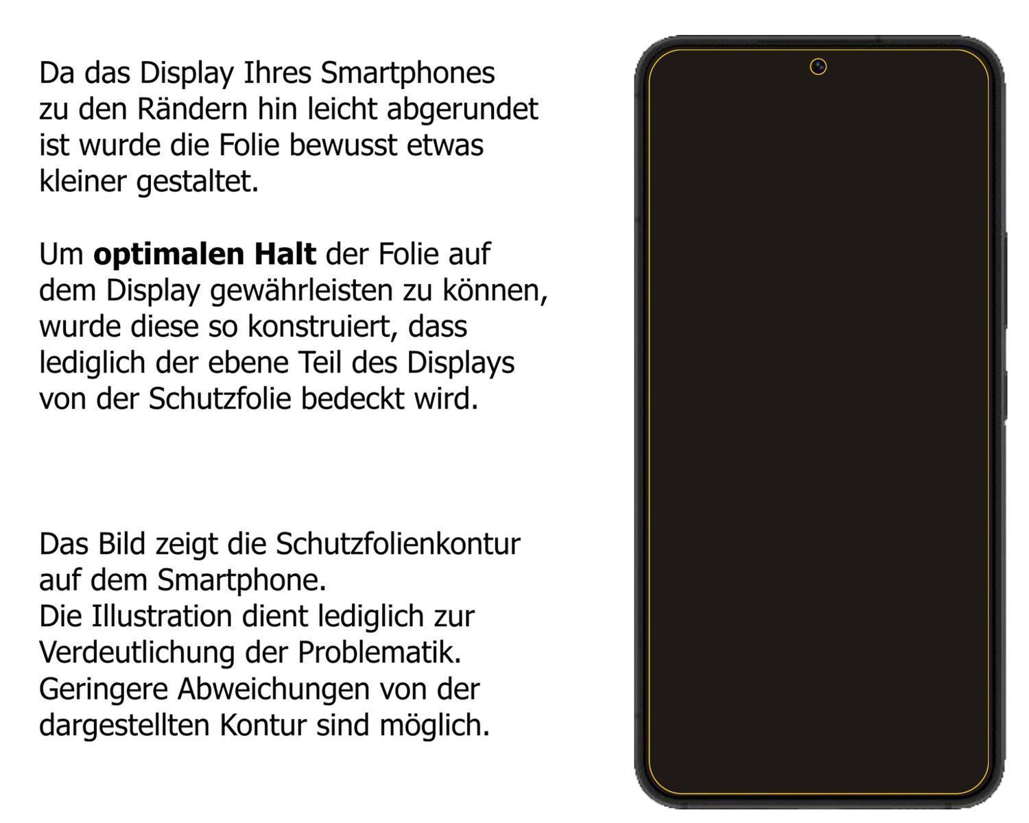 Blickschutzfolie für Samsung Galaxy S22 Plus matt  (5)