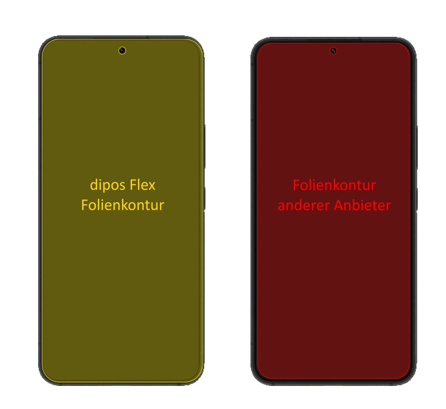 3x 3D Full Cover Schutzfolie für Samsung Galaxy S2 (2)