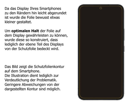 Blickschutzfolie für Samsung Galaxy S22 matt Schut (5)