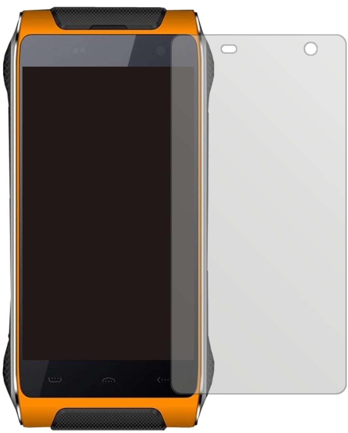 1x Schutzfolie matt für Homtom HT20 Pro Display-Sc (2)