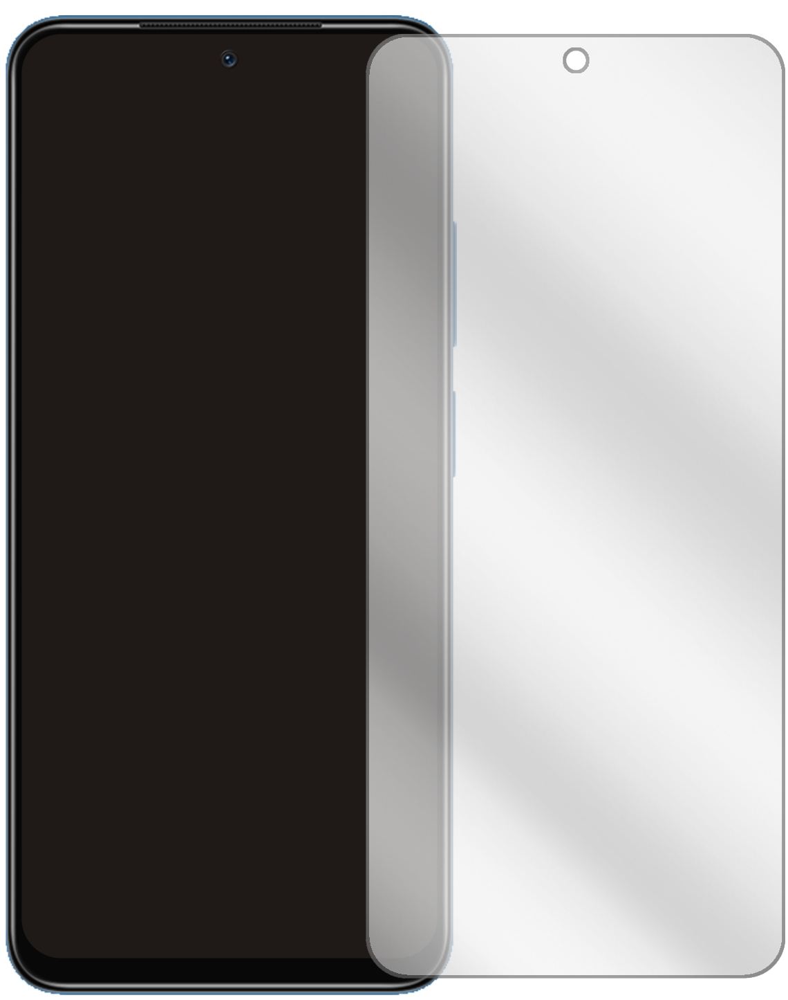 2x Schutzfolie klar für Xiaomi Redmi Note 11S Disp (2)