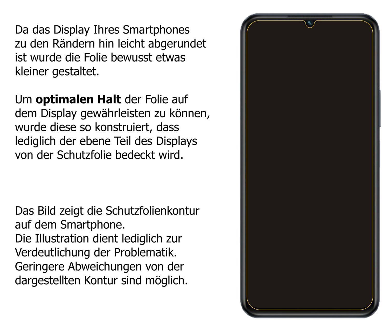 1x 9H Schutzfolie für Vivo Y75 5G Panzerfolie (3)