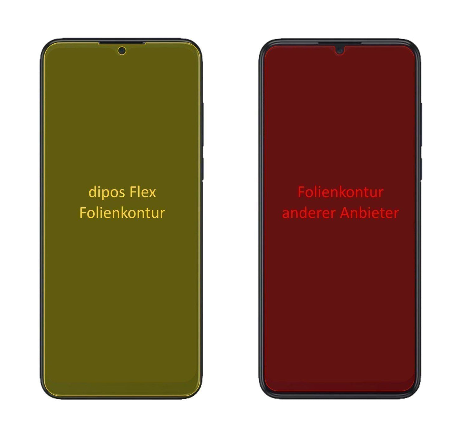 2x 3D Full Cover Schutzfolie für TCL 305 (2)