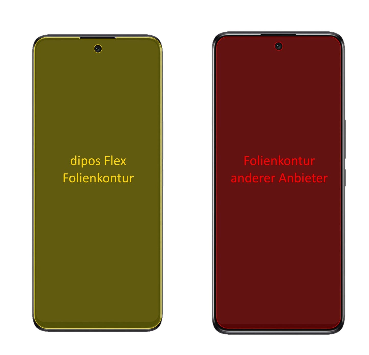 3x 3D Full Cover Schutzfolie für TCL 30 V 5G (2)