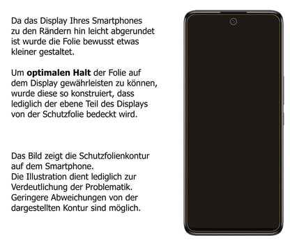 2x 9H Schutzfolie matt für TCL 30 V 5G Panzerfolie (3)
