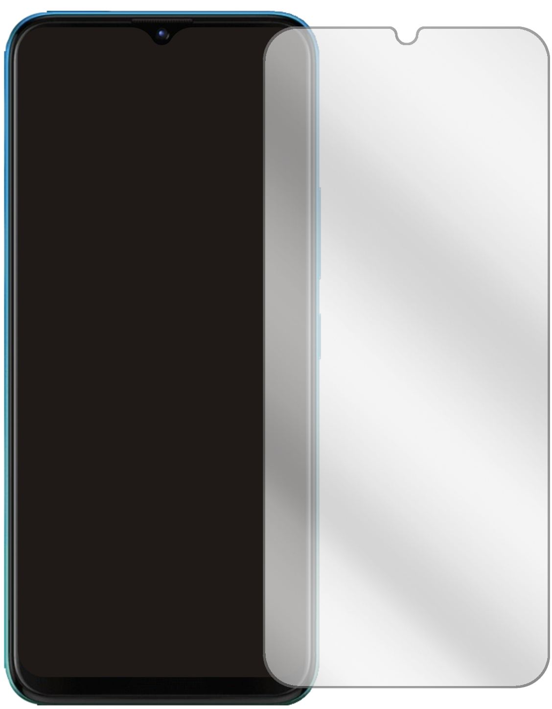 6x Schutzfolie klar für Tecno Pop 5X Display-Schut (2)