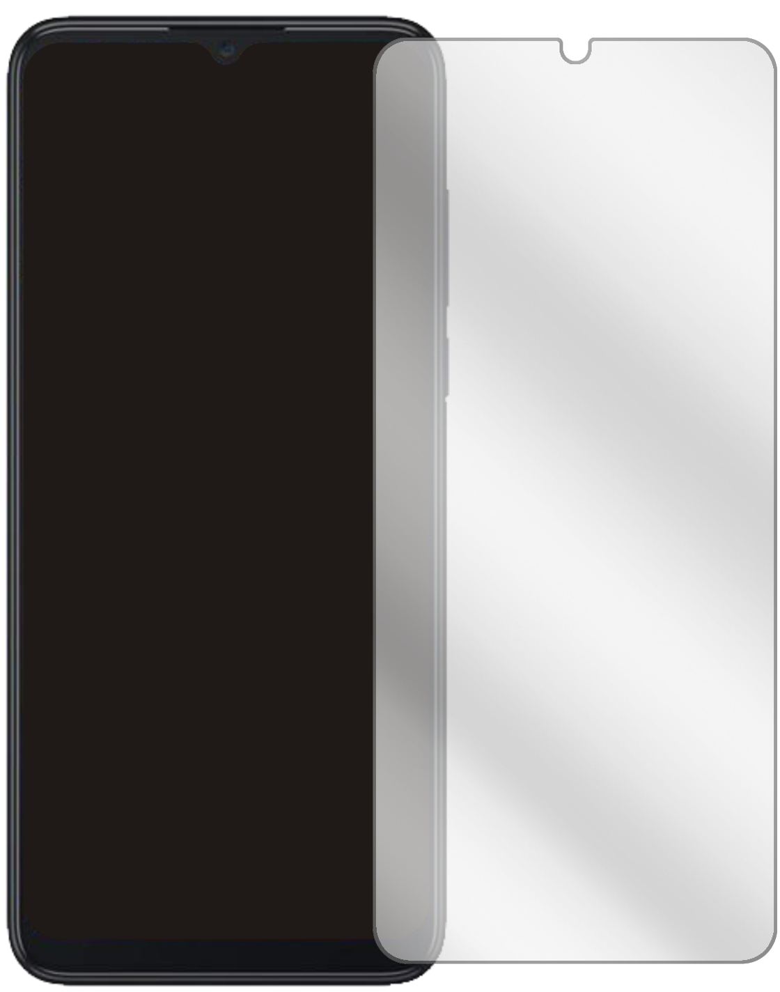 2x Schutzfolie klar für TCL 305 Display-Schutzfoli (2)