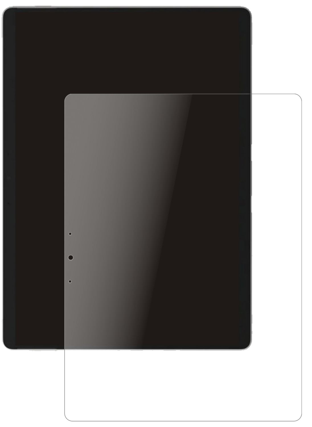 1x 9H Schutzfolie matt für Microsoft Surface Pro 8 (2)