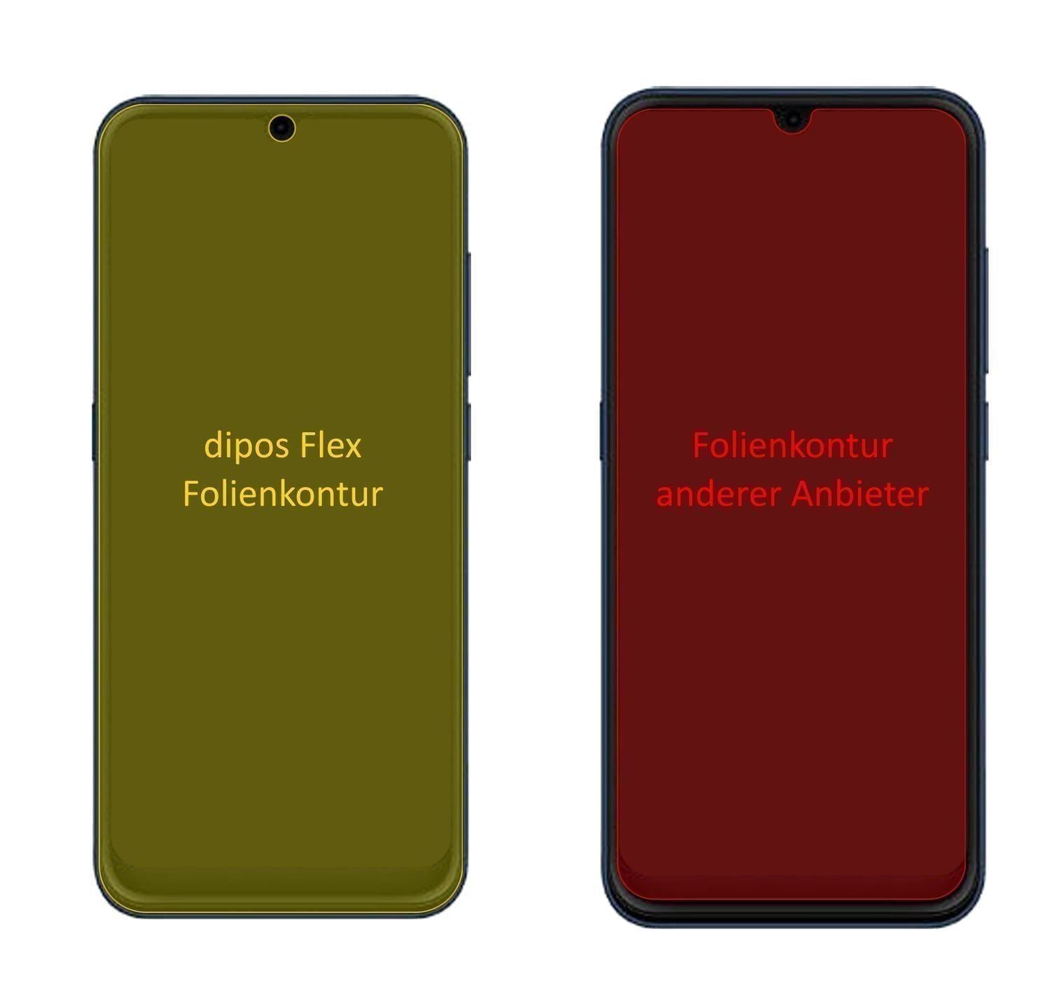 3x 3D Full Cover Schutzfolie für Hisense U50 (2)