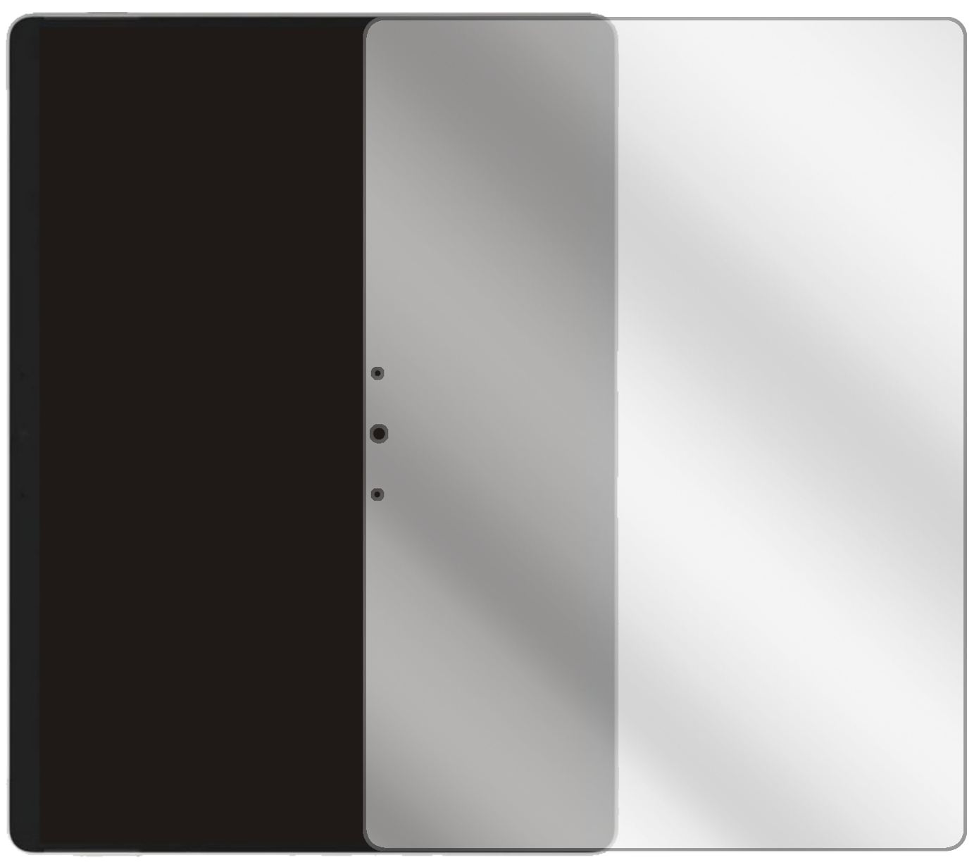 2x Schutzfolie klar für Microsoft Surface Pro 8 13 (2)