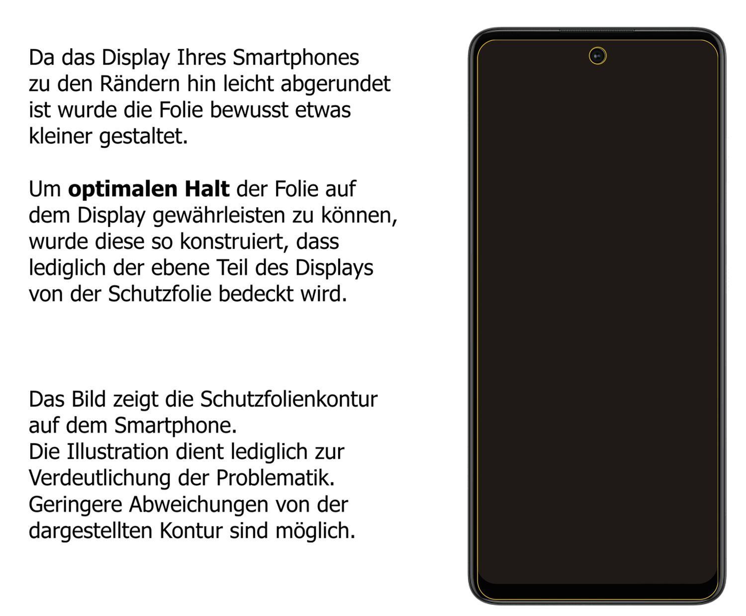 2x 9H Schutzfolie für Motorola G60S Panzerfolie (3)