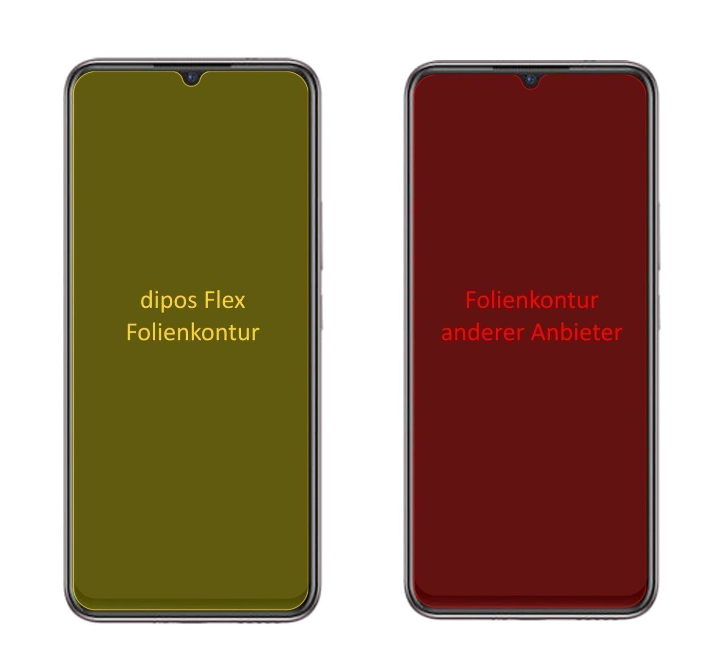 2x 3D Full Cover Schutzfolie für Vivo X50E (2)