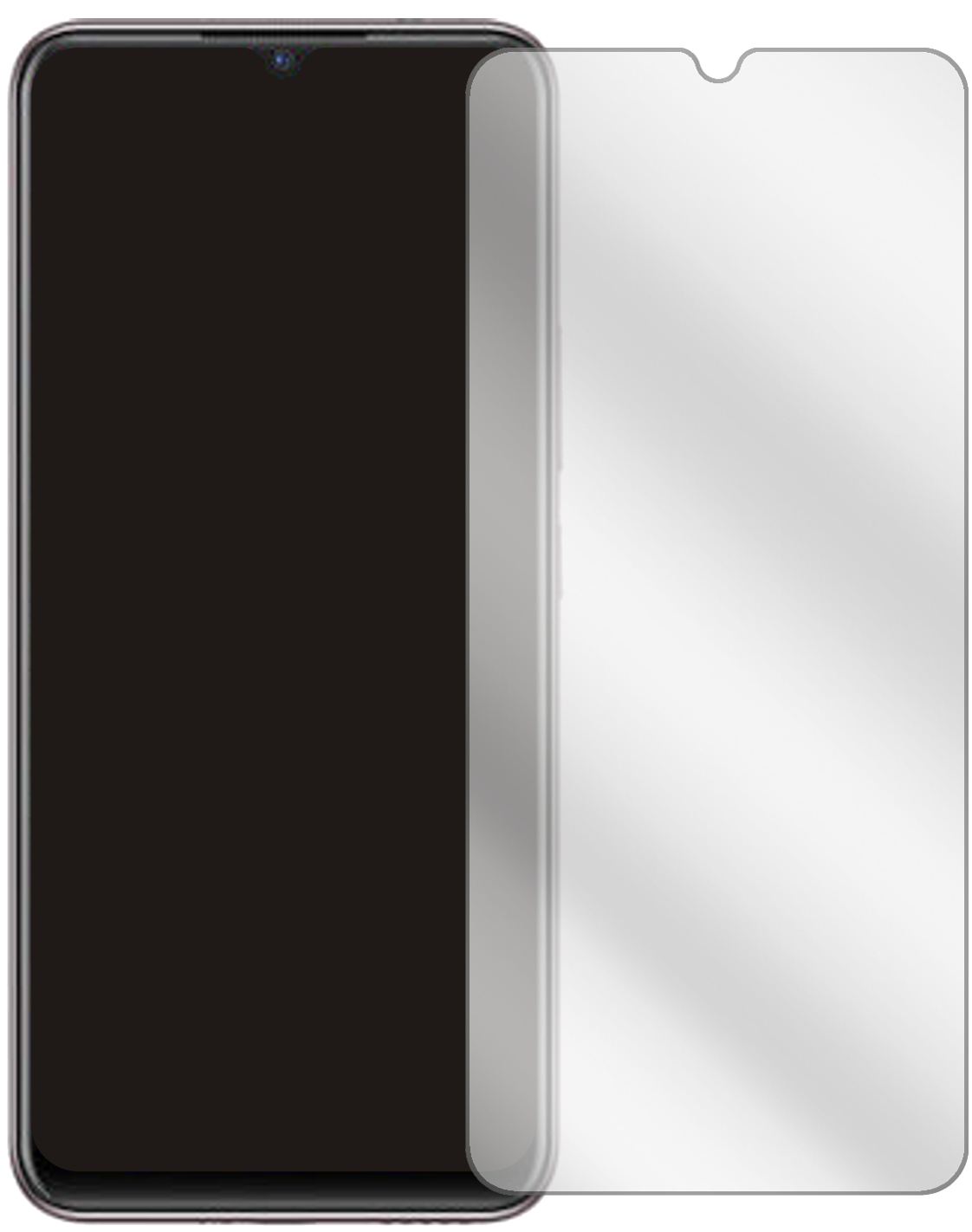 1x Schutzfolie klar für Vivo X50E Display-Schutzfo (2)