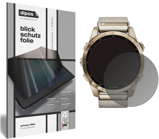 Blickschutzfolie für Garmin Fenix 7S (42 mm) matt  (1)