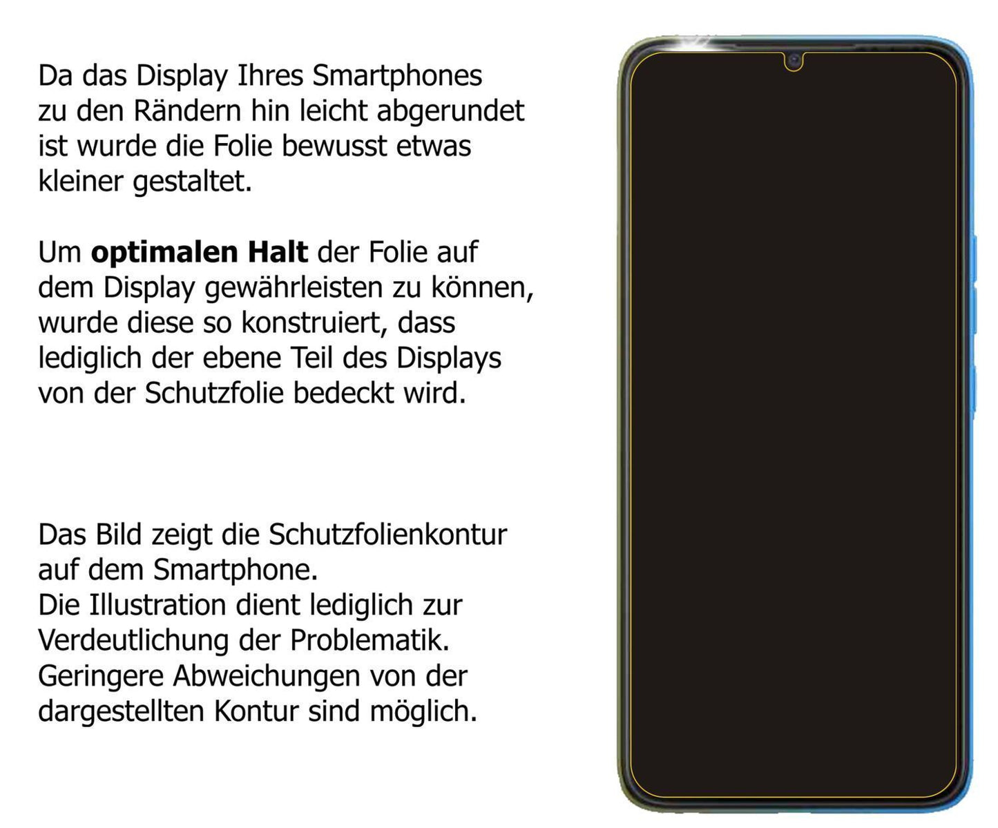 1x 9H Schutzfolie matt für Tecno Pop 5 Pro Panzerf (3)